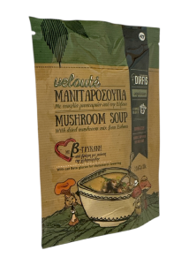 Velouté de soupe aux champignons séchés de Grèce DIRFIS 2 x 20 g