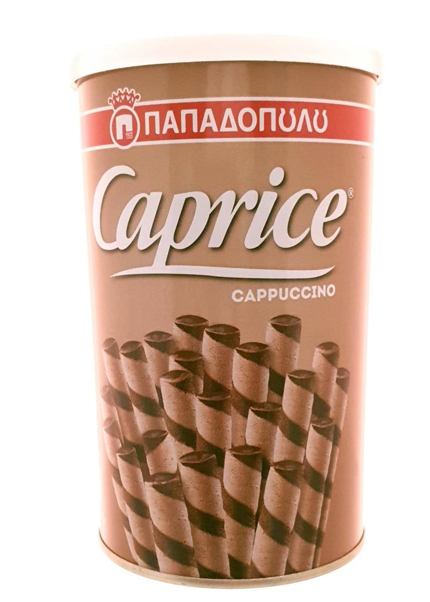 Gaufrettes Caprice Fourrees Au Creme Cappuccino Grecs Papadopoulou 250 G Gaufrettes Caprice Fourrees Au Creme Cappuccino Grecs Papadopoulou 250 G