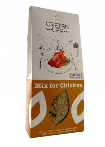 Mélange d’épices grec pour Poulet CRETAN LIFE 50 g