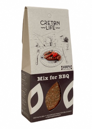 Mélange d'épices grec pour barbecue CRETAN LIFE 50 g