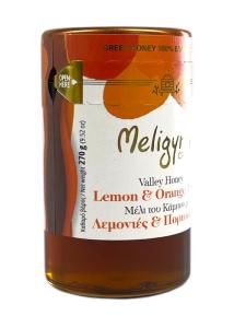 Miel de Vallée fleur d’oranger et citronnier MELIGYRIS 270 g
