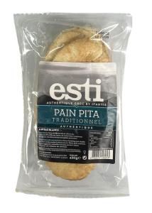 Pains pita traditionnels grecs x 6 pièces ESTI 420 g