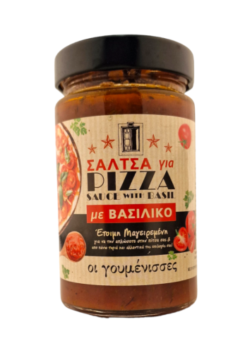 Sauce tomate au basilic pour pizza GOUMENISSES 310 ml