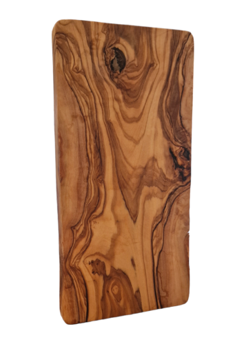 Planche à découper en bois d’olivier rectangulaire RIZES 25 x 12 cm
