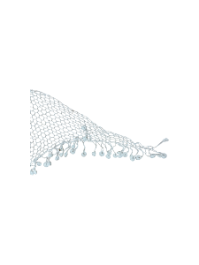 Sariki cretois blanc enfant artisanal coiffe 80X50X50