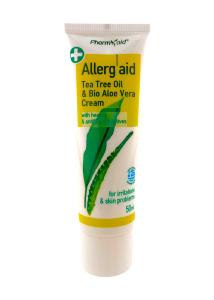 Allerg Aid - Crème à l'huile essentiel de l'arbre à thé et à l'aloe vera,anti-in