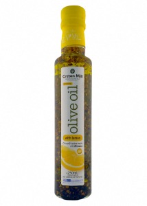 Huile dolive vierge extra infuse au citron CRETAN MILL 250 ml