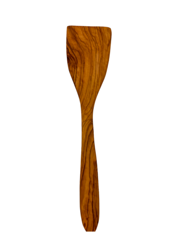 Spatule large en bois d’olivier 30 cm - piece unique