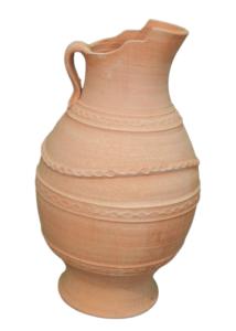 Pichet Pelagia en terre cuite artisanale de Crète KRITIKA CERAMICA grand modèle 65 cm X 40 cm