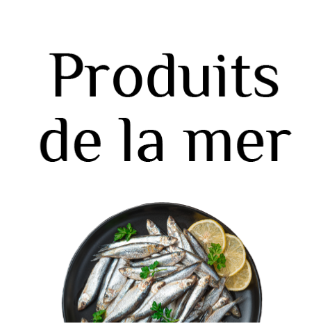 Produits de la mer