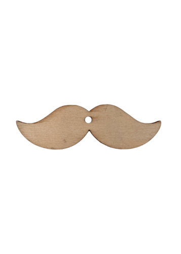 Moustache crétois en bois 8x2,5 cm
