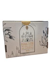 Coffret de dégustation d'Huile et de Vinaigres du Monastère d'Agia Triada 4x100ml