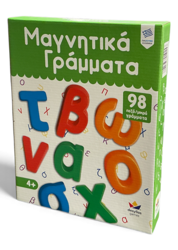 Lettres magnétiques grecques 98 pièces DESYLLAS