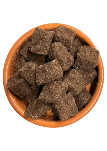 Loukoums à la banane enrobés de biscuit en poudre de Lamia TSIATSOS en vrac par 200 g