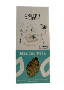 Mélange d'épices grec pour Feta et Fromages CRETAN LIFE 50 g