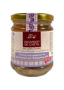 Escargots à l'infusion de sauge et miel de thym