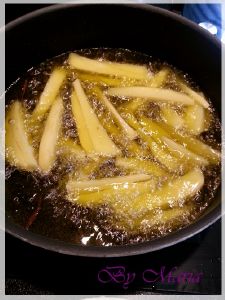 Frites  l'huile d'olive