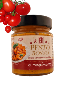 Pesto rosso à la sauce tomate et fromage crétois  "mizithra" GOUMENISSES 180 g