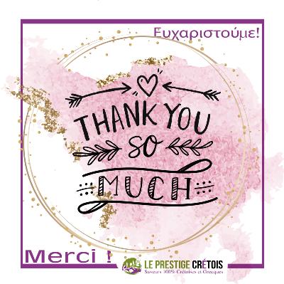 Un grand merci du fond du coeur