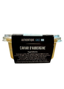 Tartinade caviar d'aubergine AUTHENTIQUE GREC BY IFANTIS 200 g