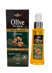 Sérum corps et cheveux à l'huile d'olive BIO HERBOLIVE 100ml