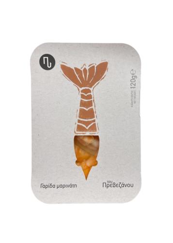 Crevettes marinées à l'huile d'olive 120 g