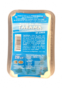 Taramasalata - salade de tarama blanc PITENIS 250 g