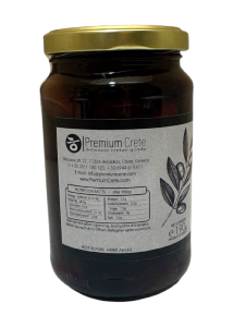 Olives noires Kalamon de Kalamata naturelles en bocal PREMIUM CRETE 190 g net
