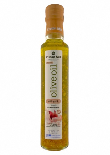 Huile d'olive aromatisée AIL 250 ml