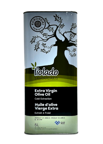 Huile d'olive vierge extra de Crète LIOLADO SAVOUIDAKIS en bidon 5  l