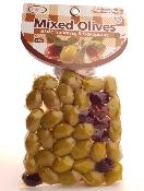 Olives mixtes vertes et noires grecques en sous vide ELLIE 250 g