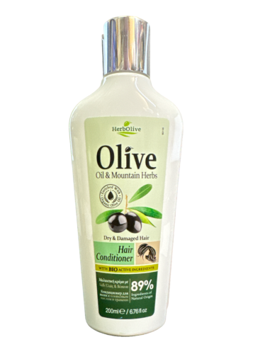 Après-shampooing à l'huile d'olive & aux herbes cheveux secs HERBOLIVE 200 ml