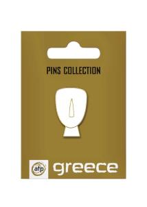 Pin’s idole cycladique – Art des Cyclades - Grèce antique ATP 3 cm