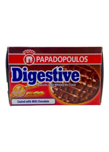 Biscuits Digestive au chocolat au lait PAPADOPOULOU grecs 200 g
