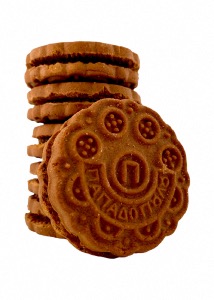 Biscuits fourrés au chocolat PAPADOPOULOU 200 g