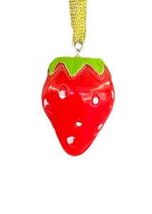 Fraise pendentif DIY 1,8x1,3x2,5 cm