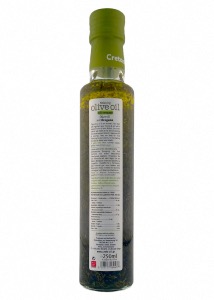 Huile d’olive vierge extra infusée à l'origan CRETAN MILL 250ml