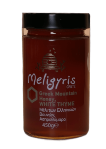 Miel de Thym blanc & Plantes de Crète Meligyris 450 g