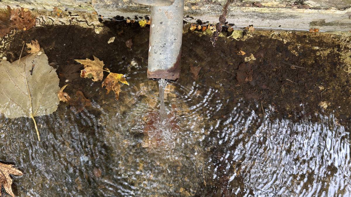 La source d'Argyroúpoli, en Crète
